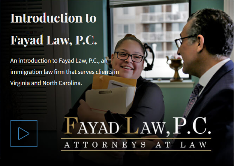 Fayad law video background